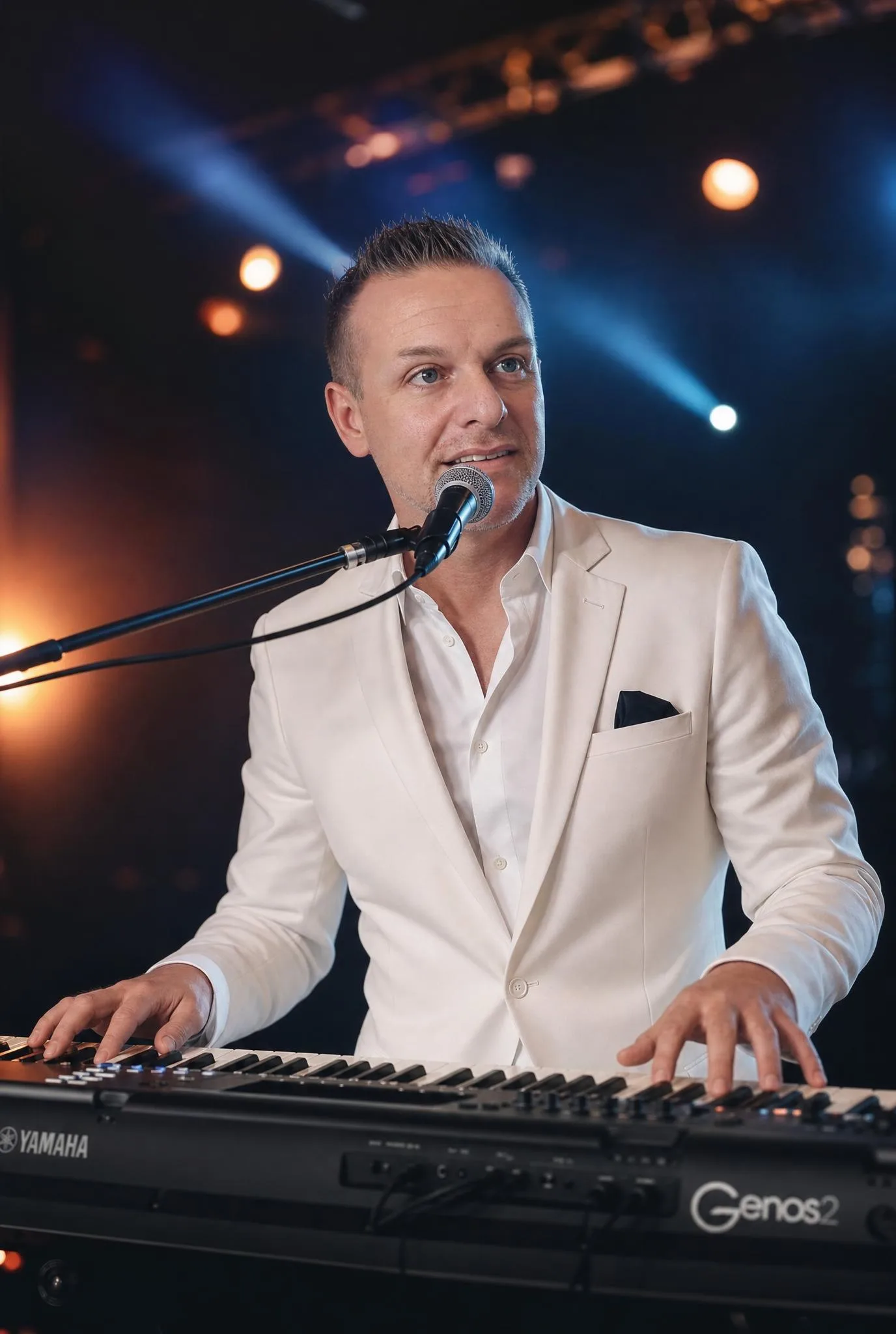 Bastiii — Ein-Mann-Band aus Krefeld mit Keyboard und Akkordeon